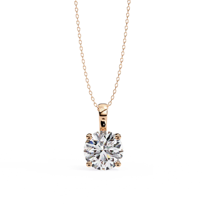 Simple Sparkle Diamond Pendant