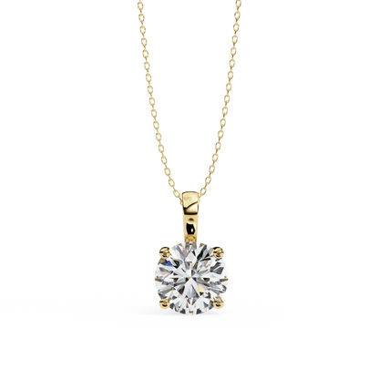 Simple Sparkle Diamond Pendant