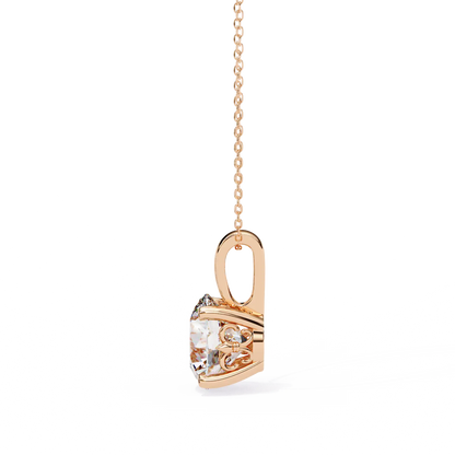 Simple Sparkle Diamond Pendant