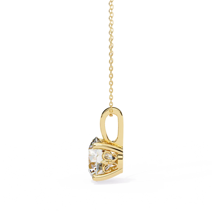Simple Sparkle Diamond Pendant