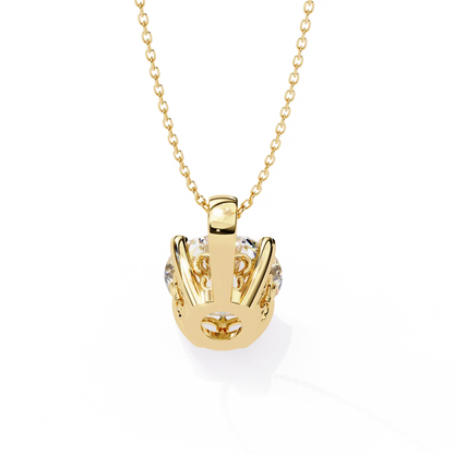 Simple Sparkle Diamond Pendant