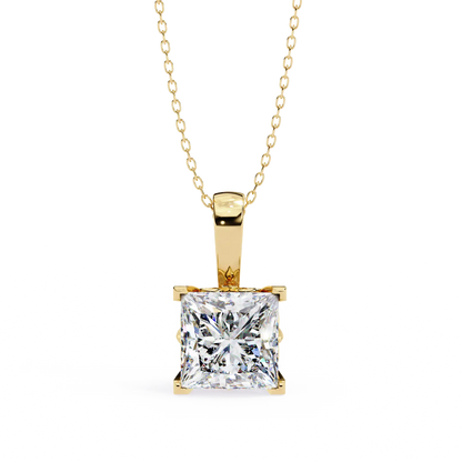 Carre Diamond Pendant