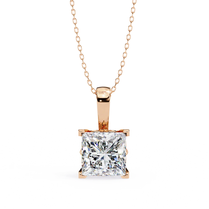 Carre Diamond Pendant