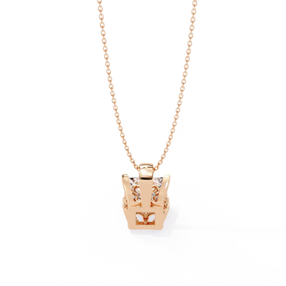 Carre Diamond Pendant