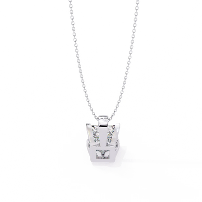 Carre Diamond Pendant