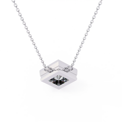 Quartic Diamond Pendant