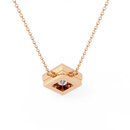 Quartic Diamond Pendant
