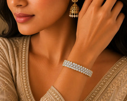 Regalia Wave Diamond Bracelet