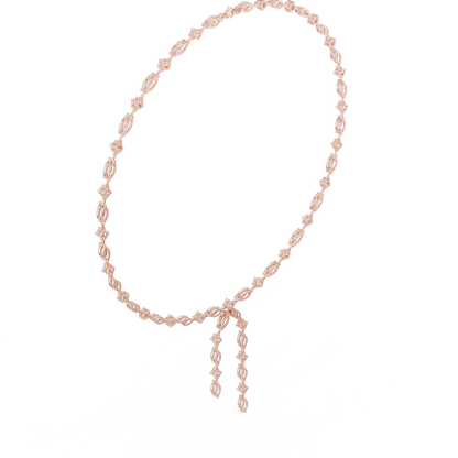 Marquise Cascade Diamond Necklace
