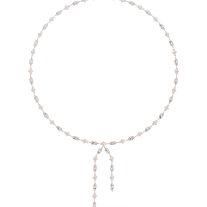 Marquise Cascade Diamond Necklace