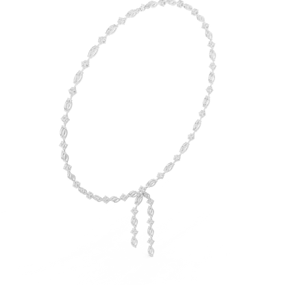 Marquise Cascade Diamond Necklace