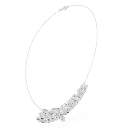 Palm Cascade Diamond Necklace