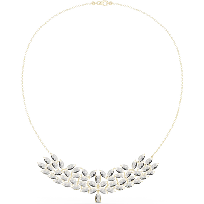 Palm Cascade Diamond Necklace