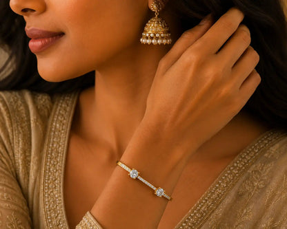 Trine Diamond Bracelet