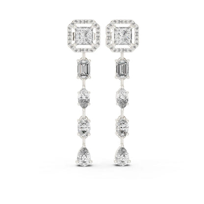 Lattice Drop Earrings