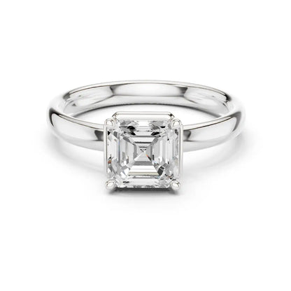 Step Vale Diamond Ring
