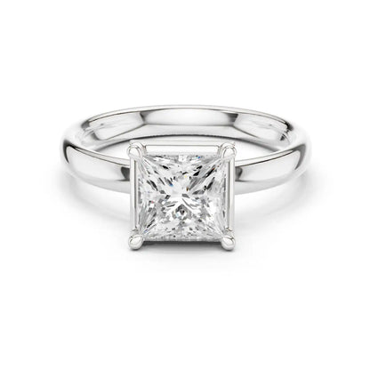 Pure Square Diamond Ring