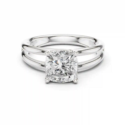 Twin Arc Diamond Ring
