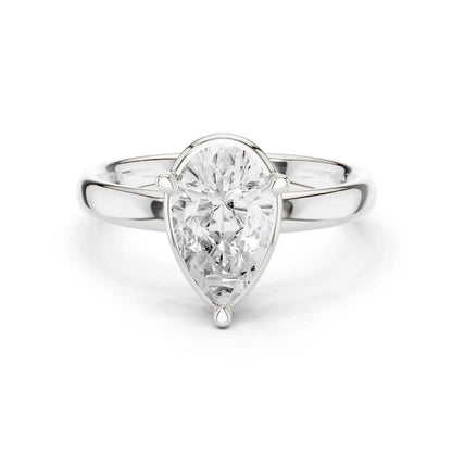Teardrop Vow Diamond Ring