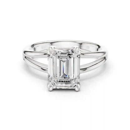 Split Stem Diamond Ring