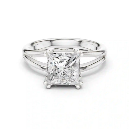 Split Band Diamond Ring