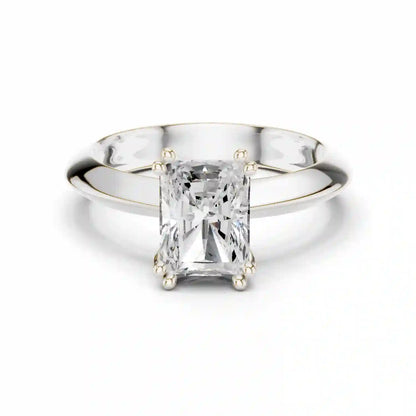 Twin Rivulet Diamond Ring