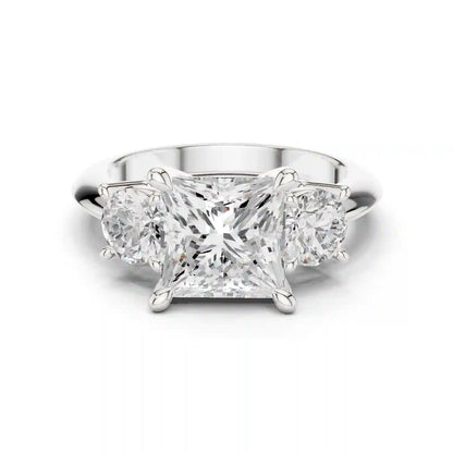 Trio Anchor Diamond Ring