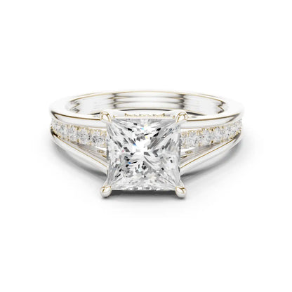 Verdant Split Diamond Ring