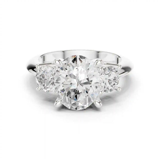 Trio Bloom Diamond Ring
