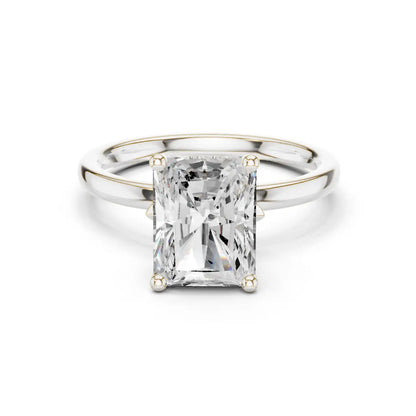 Hidden Petal Diamond Ring