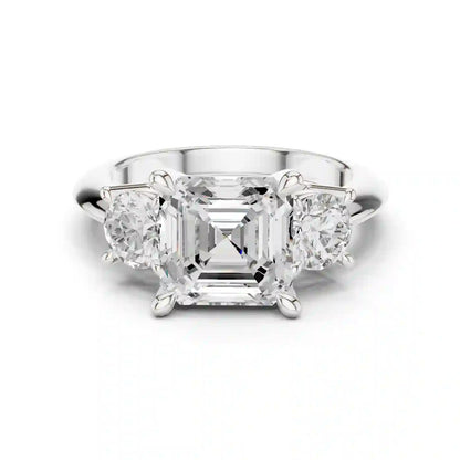 Three Step Diamond Ring
