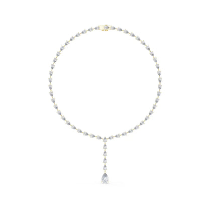 Falling Pears Diamond Pendant
