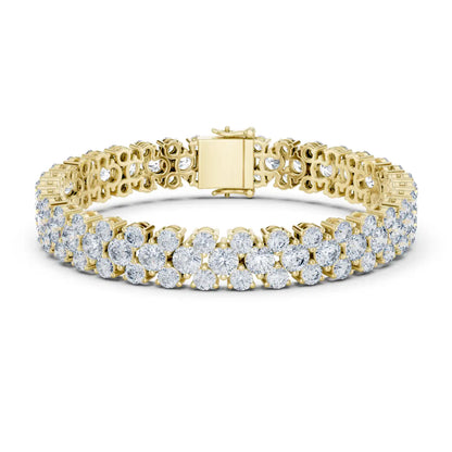 Regalia Wave Diamond Bracelet