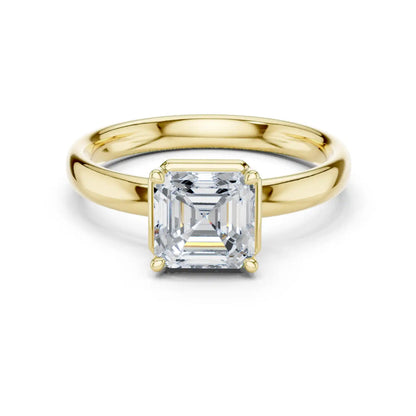 Step Vale Diamond Ring