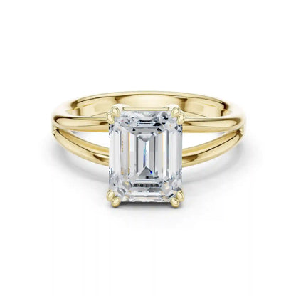 Split Stem Diamond Ring