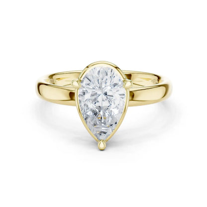 Teardrop Vow Diamond Ring