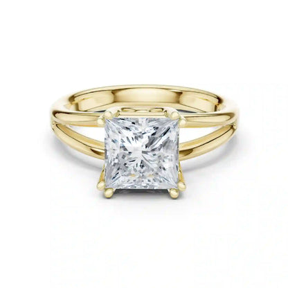 Split Band Diamond Ring