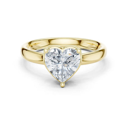 Coeur Solene Diamond Ring