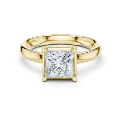 Pure Square Diamond Ring