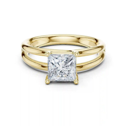 Crossing Streams Diamond Ring