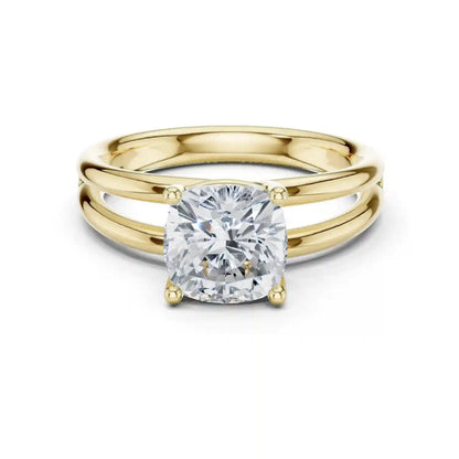 Twin Arc Diamond Ring