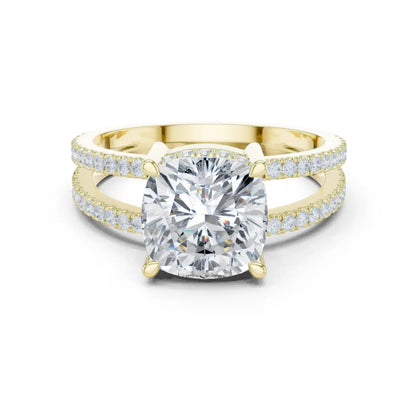 Split Path Diamond Ring
