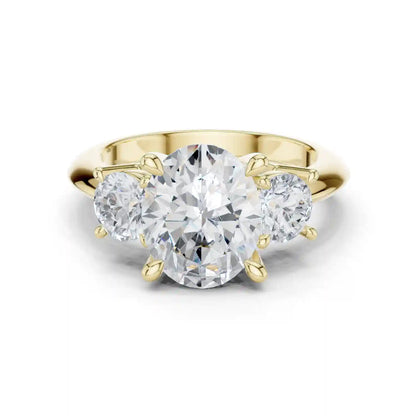 Trio Bloom Diamond Ring