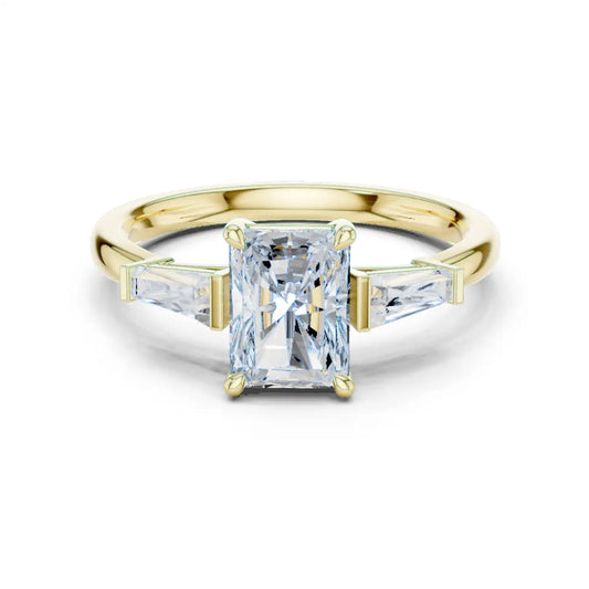 Tapered Reverie Diamond Ring