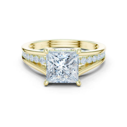 Verdant Split Diamond Ring