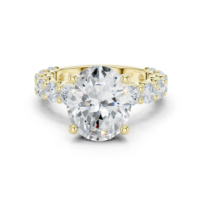 Graduated Row Diamond Ring