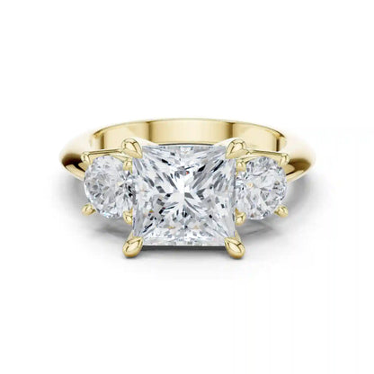Trio Anchor Diamond Ring