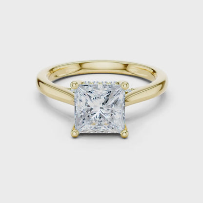 Princessa Vale Diamond Ring
