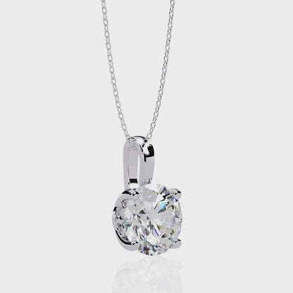 Simple Sparkle Diamond Pendant