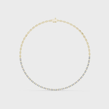 Baguette Row Diamond Pendant